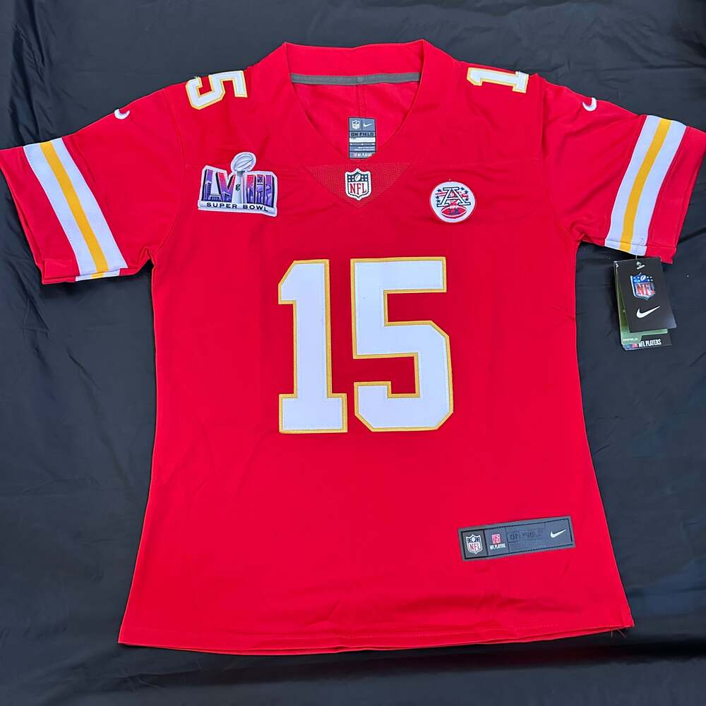 Youth Kansas City Chiefs Patrick Mahomes Nike Red Super Bowl LVIII Game Jersey